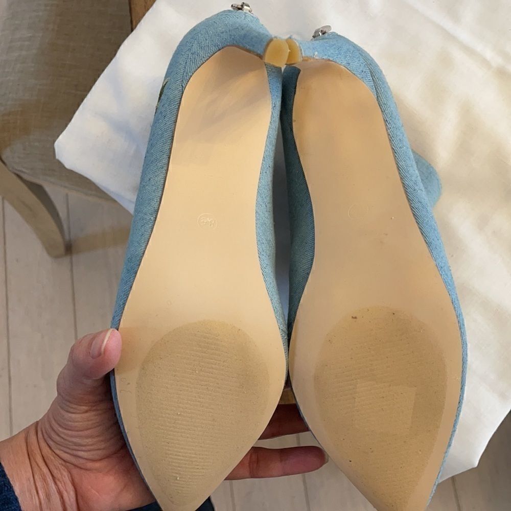 CAPE ROBBIN DENIM BOOTIES. NEW - Picture 5 of 6